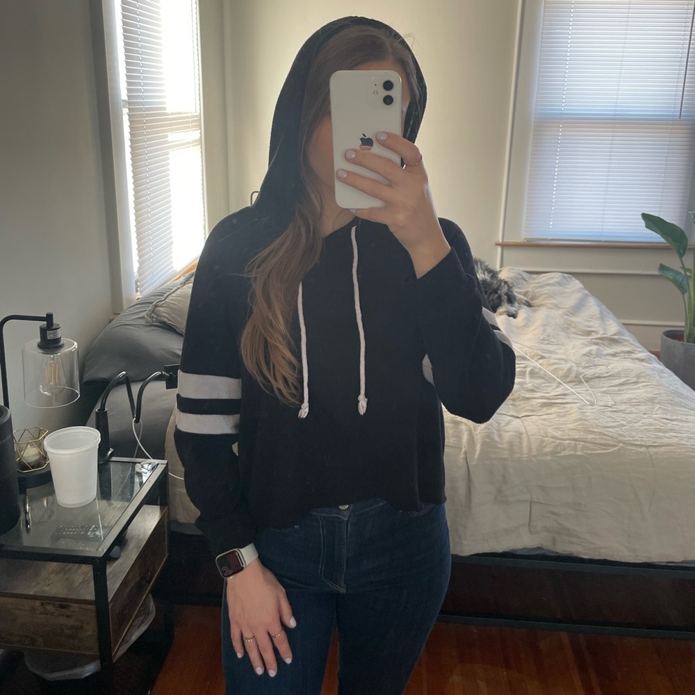 Charlotte Russe Cropped Hoodie